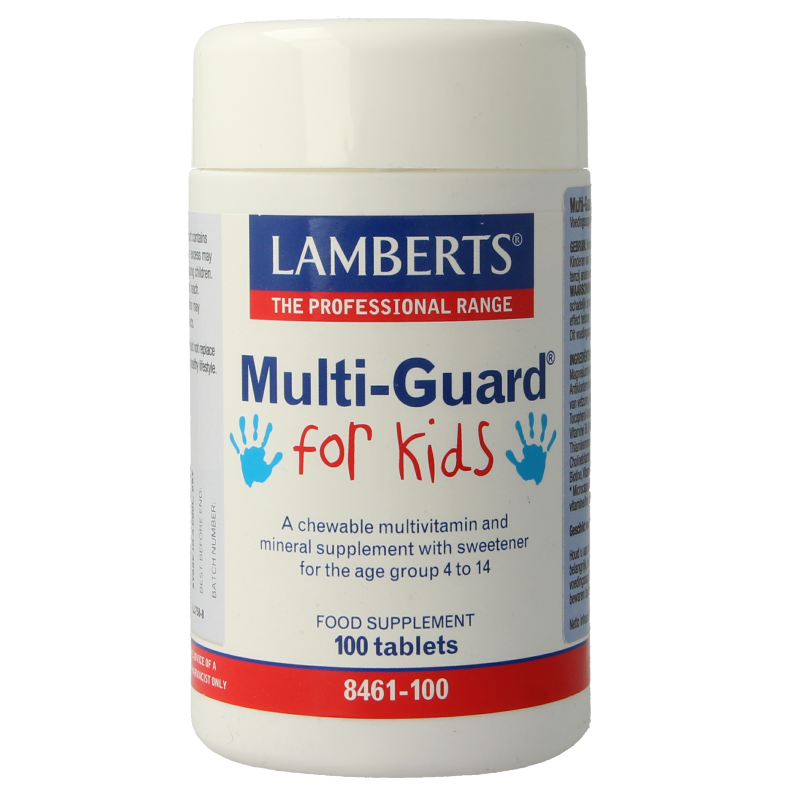 Lamberts Multi-Guard For Kids Kauwtabletten 100KTB