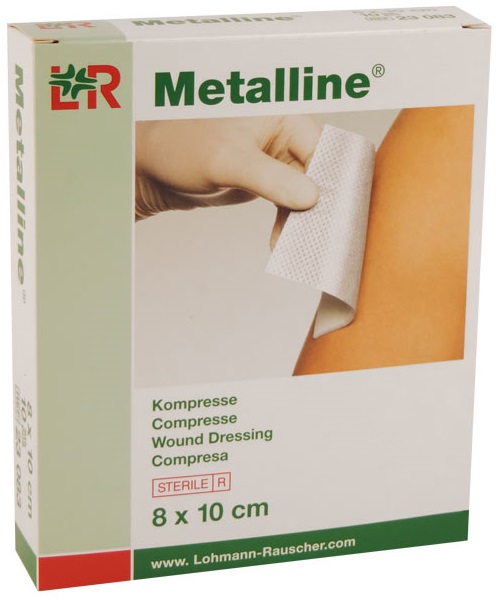 Lohmann & Rauscher Metalline Kompres 8x10cm afbeelding