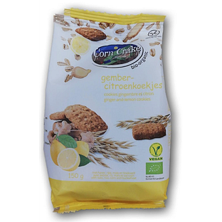 Corn Crake Gember Citroen Koekjes 150GR