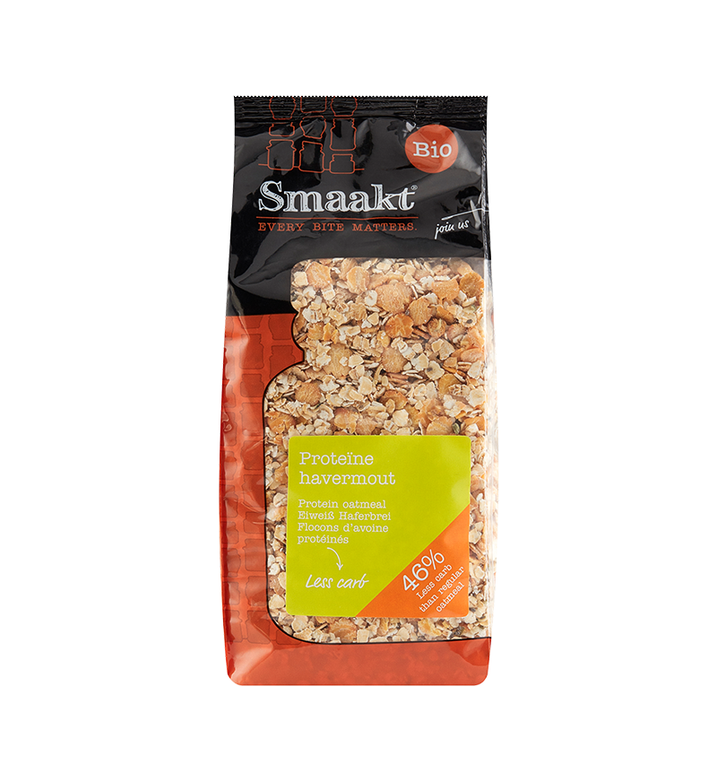 Smaakt Less Carb Proteïne Havermout 500GR
