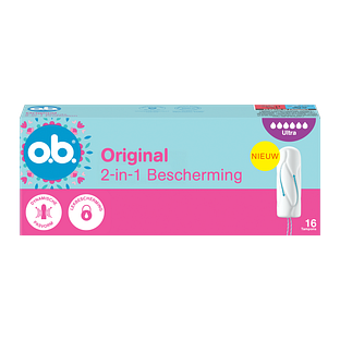 OB Original Dynamic Fit Tampons Ultra 16ST OB Original Dynamic Fit Tampons Ultra 16ST