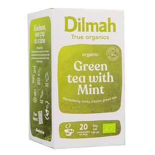 Dilmah Organic Green Tea Mint 20ZK