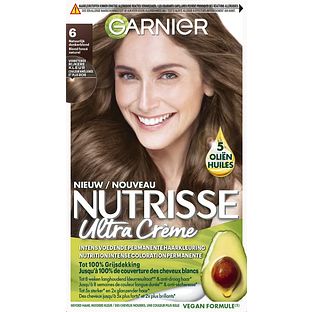 Garnier Nutrisse Ultra Crème 6 Natuurlijk Donkerblond 1ST