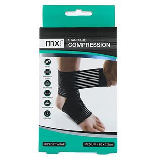 MX Health Elastic Wrap Ankle Elbow 1ST MX Health Elastic Wrap Ankle Elbow 1ST