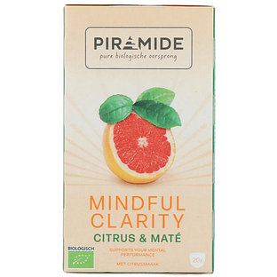 Piramide Mindful Clarity Citrus & Mate Thee 20ZK