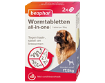 Beaphar Wormtabletten all-in-one Honden vanaf 17.5KG 2ST