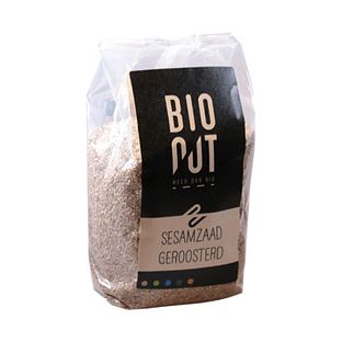 BioNut Biologische Sesamzaad Geroosterd 475GR BioNut Biologische Sesamzaad Geroosterd 475GR