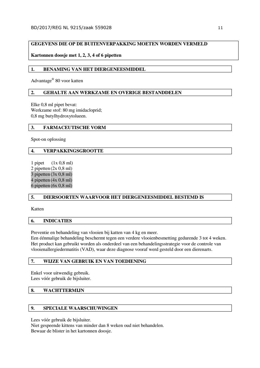 Kat 80 afbeelding van document #11, instructions