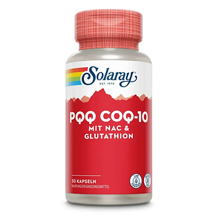Solaray PQQ, CoQ10 met NAC en Glutathion Capsules 30CP