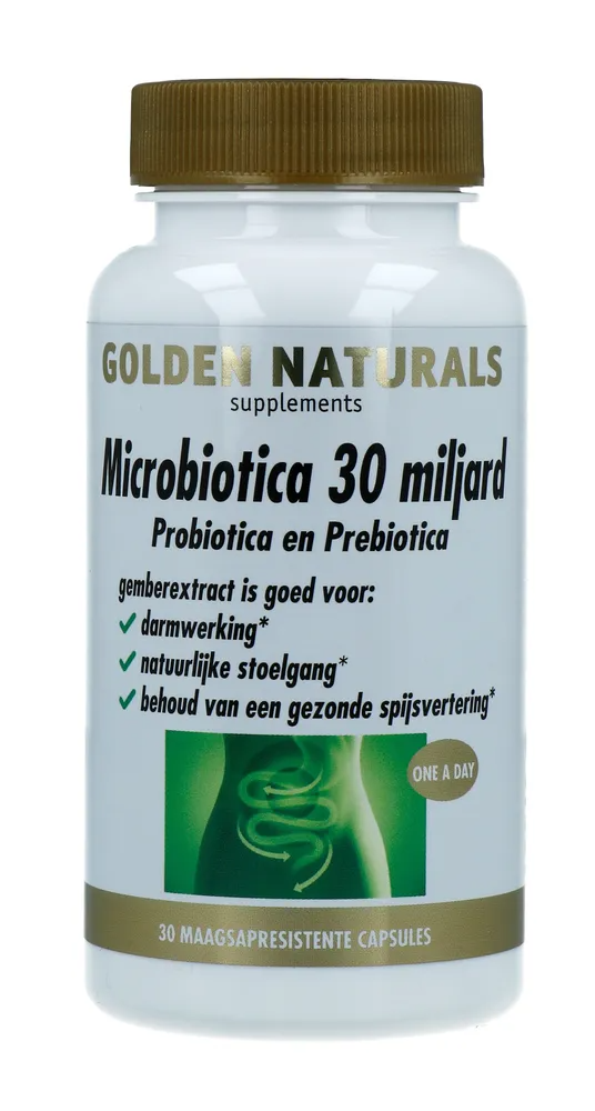 Golden Naturals Microbiotica 30 Miljard Capsules 30VCP