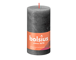 Bolsius Rustiek Stompkaars Stormy Grey 130/68 1ST