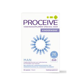 Proceive Kinderwens Man Capsules 60CP