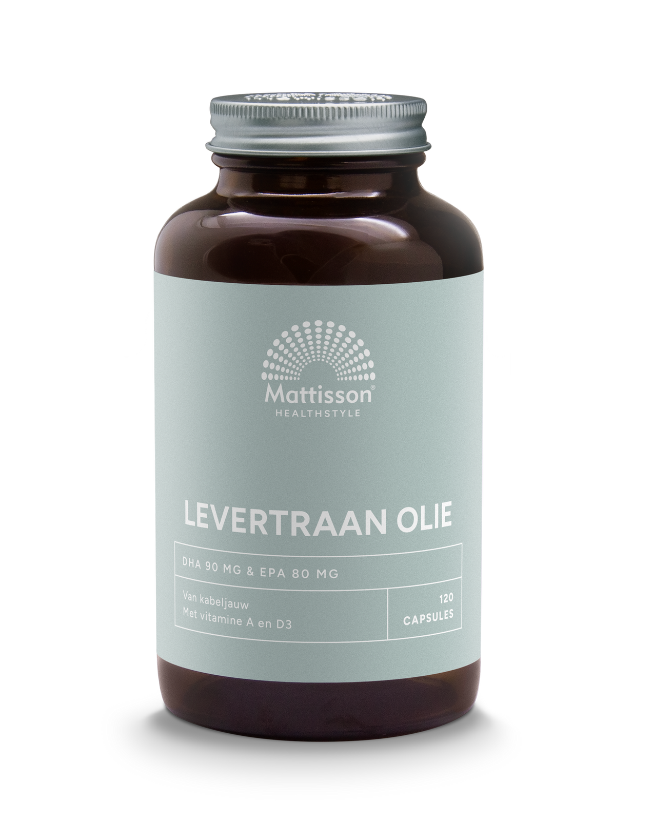Mattisson HealthStyle Levertraan Olie Capsules 120CP