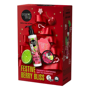Organic Shop Festive Berry Bliss Giftset 1ST Organic Shop Festive Berry Bliss Giftset 1ST