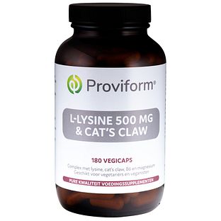 Proviform L-lysine 500 mg & Cat's Claw Capsules 180VCP