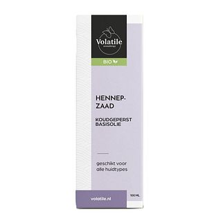 Volatile Hennepzaad Koudgeperst Basisolie Bio 100ML