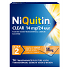 Niquitin Clear Pleisters 14mg Stap 2 14ST Niquitin Clear Pleisters 14mg Stap 2 14ST