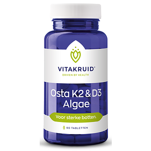 Vitakruid Osta K2 & D3 Algae Tabletten 90TB