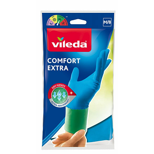 Vileda Handschoenen Comfort Extra M 1PR Vileda Handschoenen Comfort Extra M 1PR