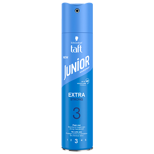 Schwarzkopf Taft Junior Hairspray Extra Strong 48h 250ML