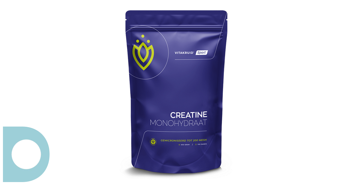 Vitakruid Creatine Monohydraat Poeder 450 g