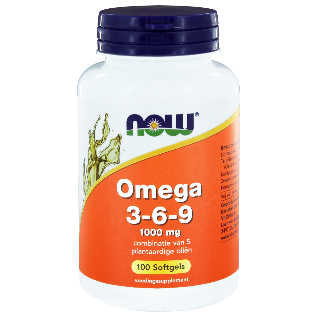 NOW Omega 3-6-9 1000mg Tabletten 100SG