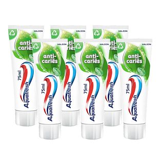 Aquafresh Tandpasta Anti-Cariës Multiverpakking 6x75ML
