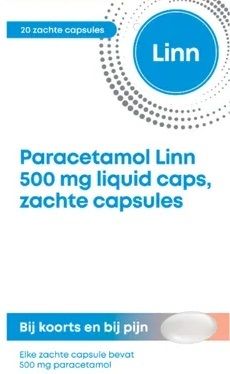 Linn Paracetamol 500mg Liquid Caps kopen