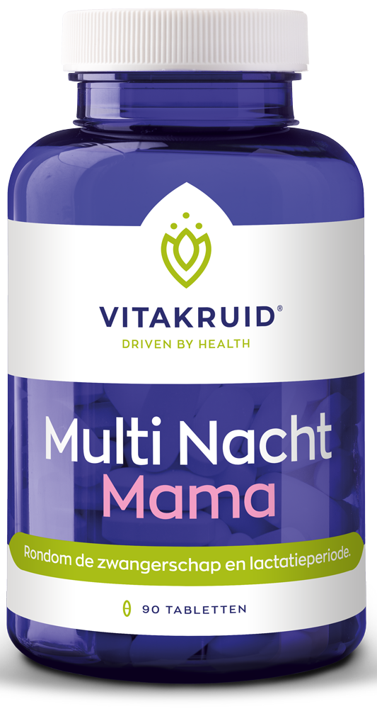 Vitakruid Multi Nacht Mama 100% Vegan 90TB