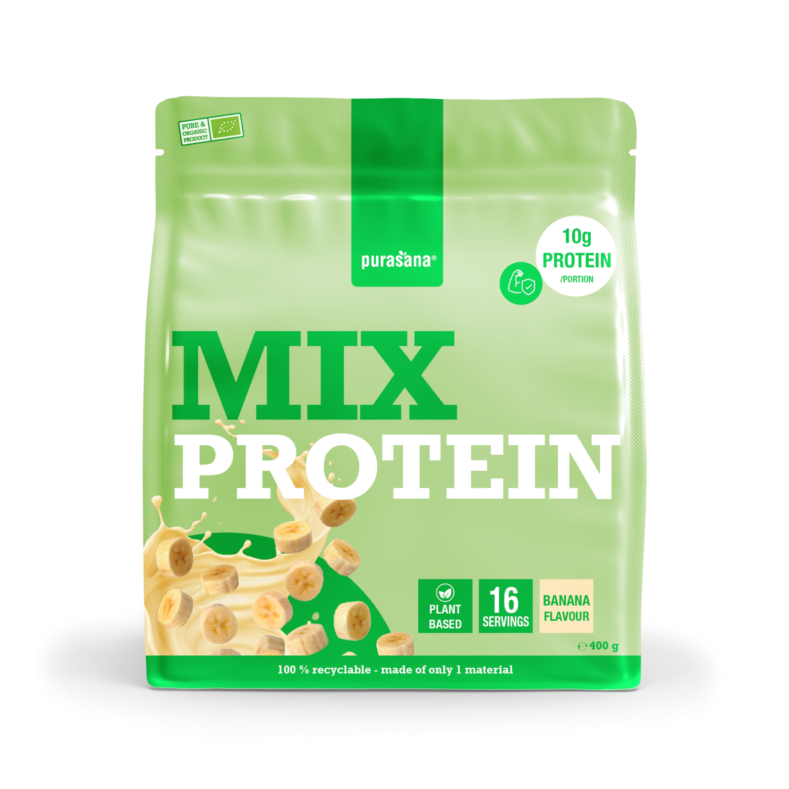 Purasana Mix Protein Powder 400GR