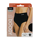 Boody Menstruatieondergoed Tailleslip Zwart Normaal/Hevig Maat XL 1ST