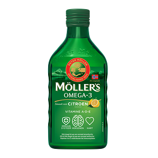 Mollers Omega-3 Citroen Levertraan 250ML