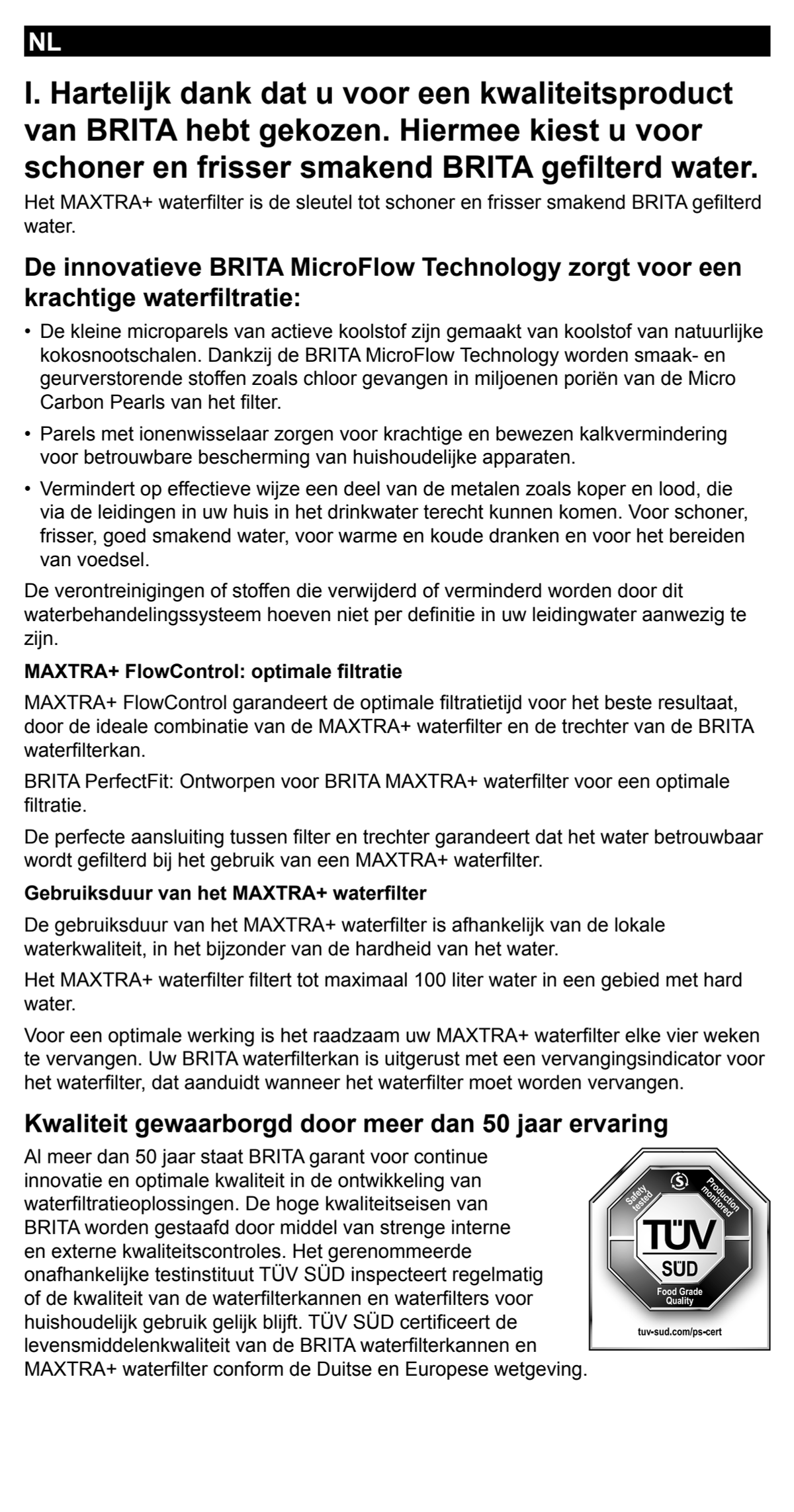 Waterfilterkan Marella Blauw XL + 1 Maxtra Filterpatroon afbeelding van document #20, instructions
