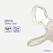 Difrax Fopspeen Dental 12+ Maanden - Pure Pumpkin 1ST