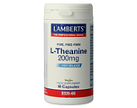 Lamberts L-Theanine 200mg Capsules 60CP