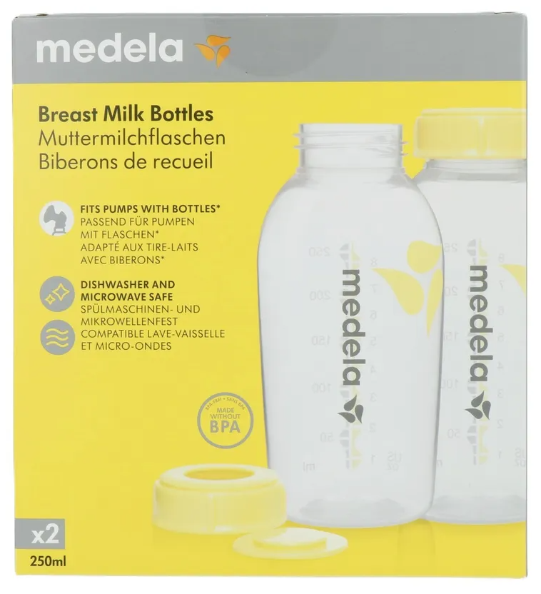 Medela Moedermelk Bewaarflessen afbeelding