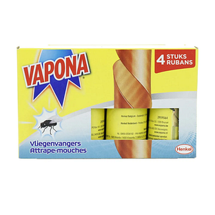 Vapona Vliegenvangers 4ST