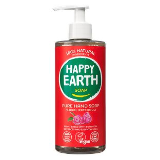 Happy Earth 100% Natural Hand Soap Floral Patchouli 300ML