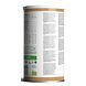 Purasana Vegan Protein Poeder Hennep Naturel 400GR achterkant pot