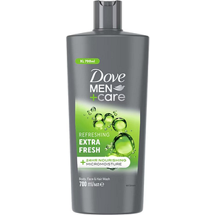 Dove Men+Care Refreshing Extra Fresh - Body, Face & Hairwash 700ML