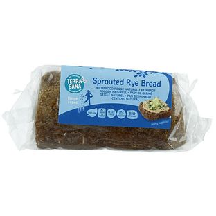 TerraSana Gekiemd Roggebrood 400GR TerraSana Gekiemd Roggebrood 400GR