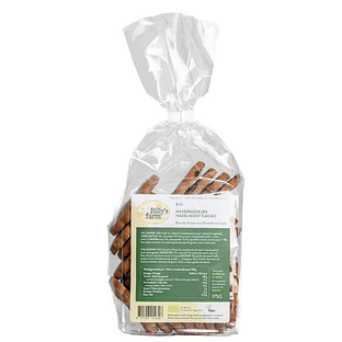 Billy's Farm Biologische Haverkoeken Hazelnoot Cacao 175GR