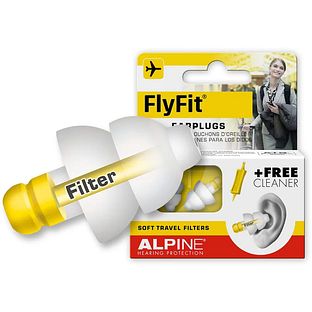Alpine FlyFit Soft Travel Filters Oordoppen 1ST