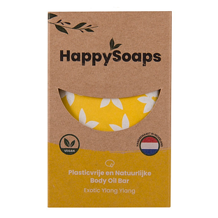 HappySoaps Exotic Ylang Ylang Body Oil Bar 70GR