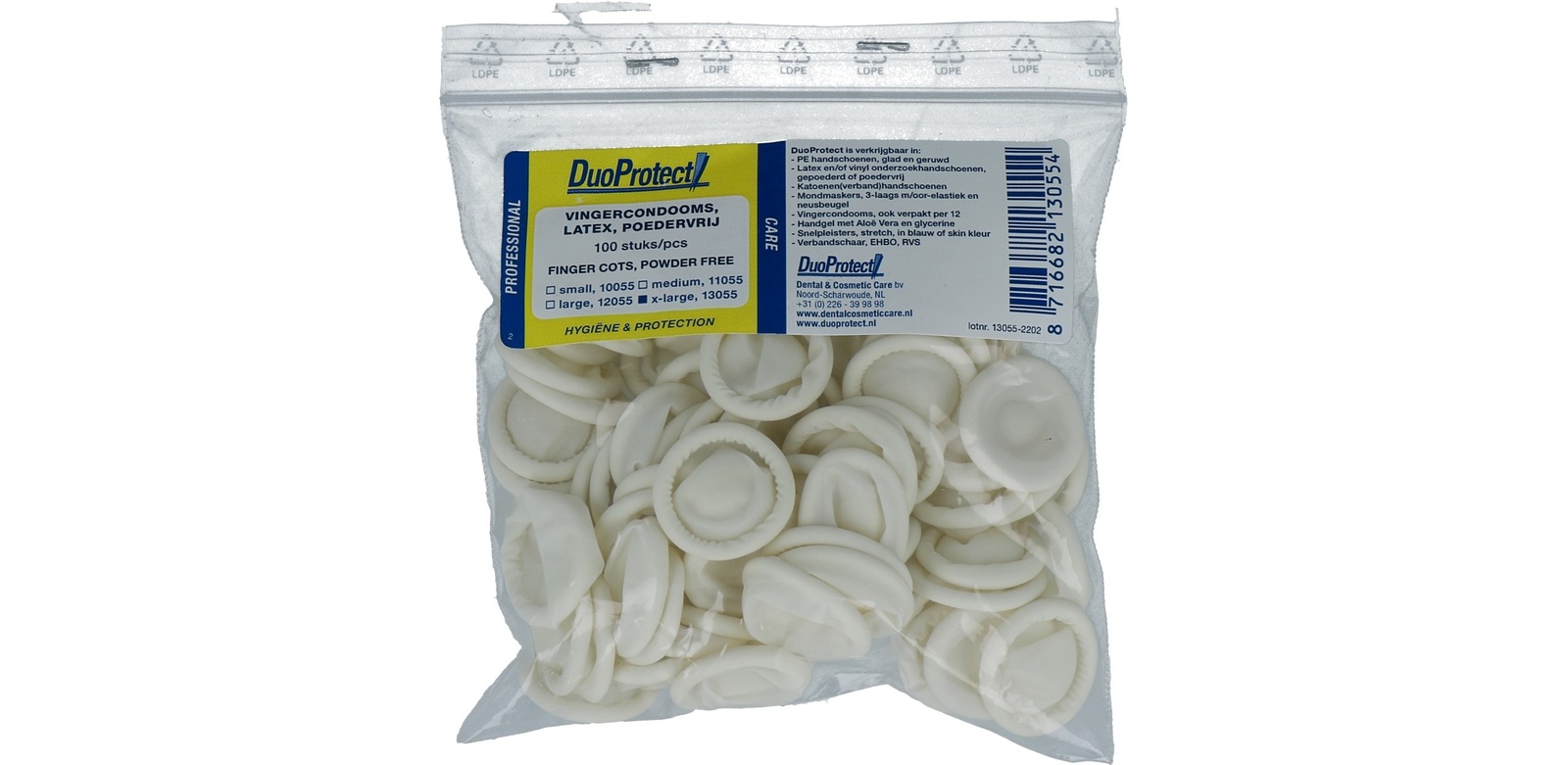 Duoprotect Vingercondooms XL afbeelding