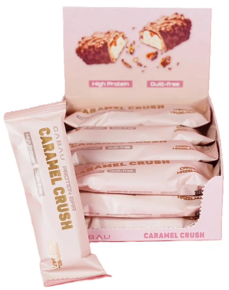 Cabau Protein Bar Caramel Crush 65GR
