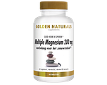 Golden Naturals Multiple Magnesium 200mg Tabletten 60TB Golden Naturals Multiple Magnesium 200mg Tabletten 60TB