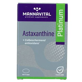 MannaVital Astaxanthine Platinum Capsules 60VCP MannaVital Astaxanthine Platinum Capsules 60VCP