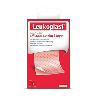 Leukoplast Cuticell Contact Wondcontactlaag Siliconen 5ST