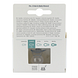 Difrax Fopspeen Natural 0-6 Maanden  Natural Uni Ice 1ST Achterkant verpakking